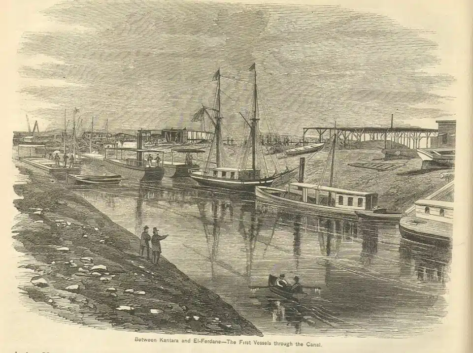수에즈 운하 1869