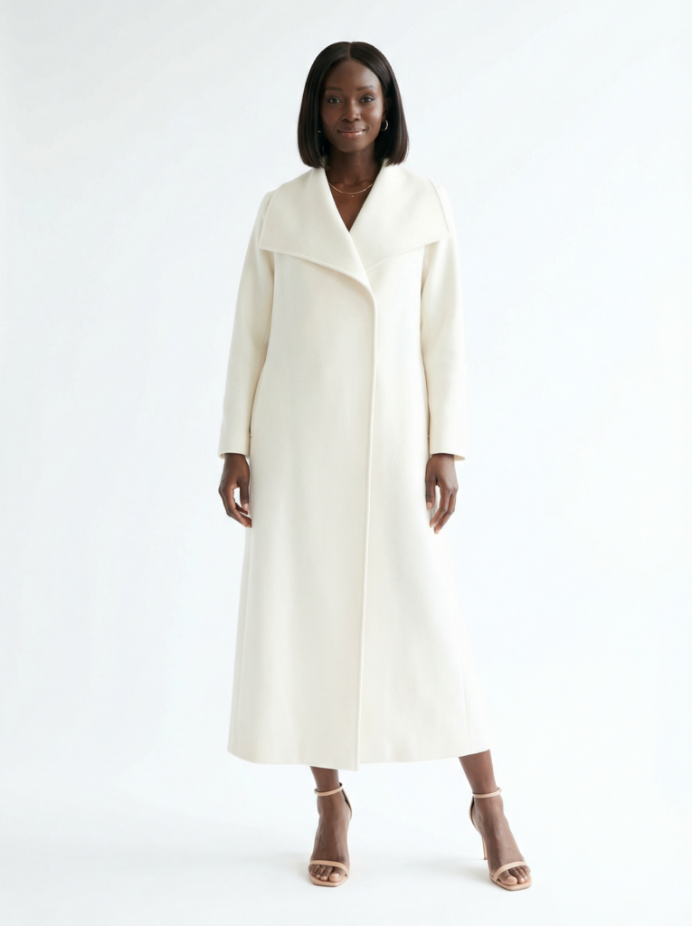 Full body fashion portrait of a tall slender Afric 1769569427876