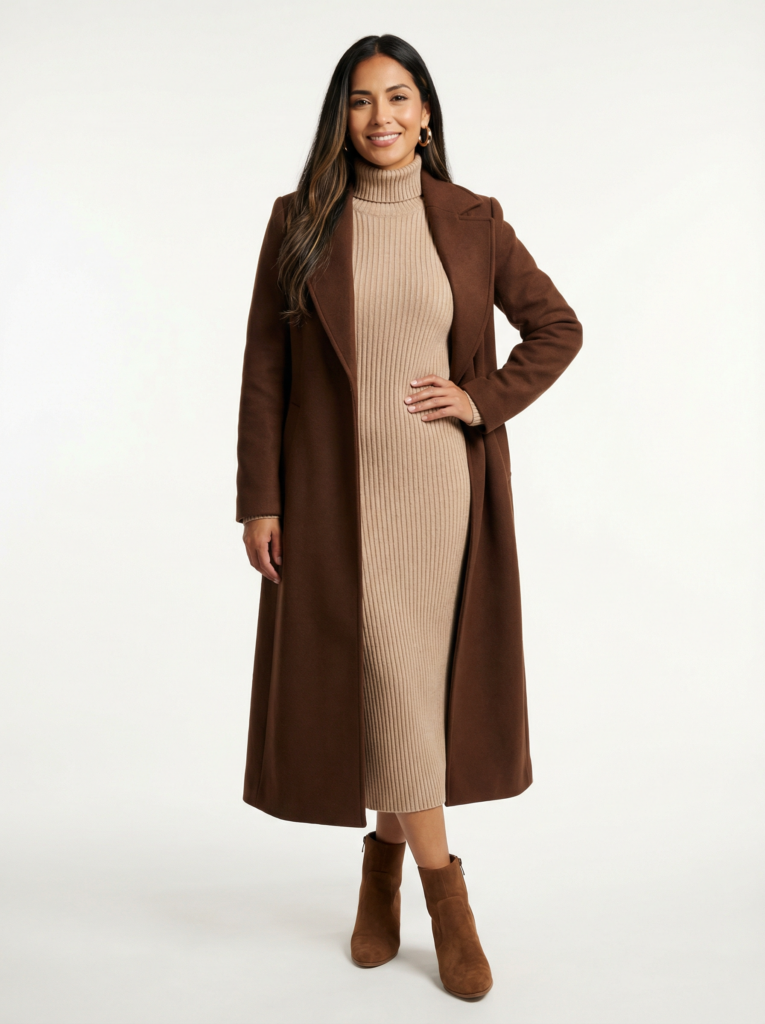 Full body fashion portrait of a tall slender Hispa 1769569913355