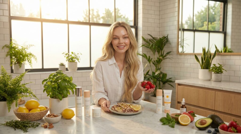 Does Eating Strawberries and Squid Really Give You Glass Skin Lets Break Down the Viral Beauty Trend